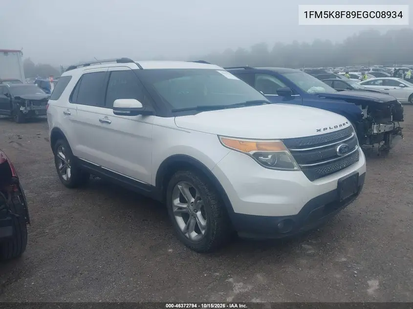 FORD EXPLORER 2014, VIN 1FM5K8F89EGC08934