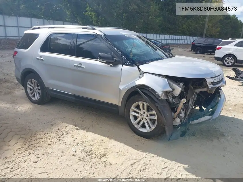 FORD EXPLORER 2015, VIN 1FM5K8D80FGA84573
