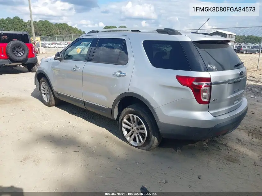 2015 FORD EXPLORER VIN 1FM5K8D80FGA84573 — фото 3