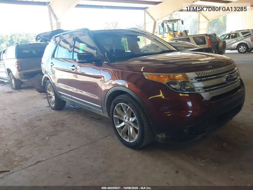 FORD EXPLORER 2015, VIN 1FM5K7D80FGA13285