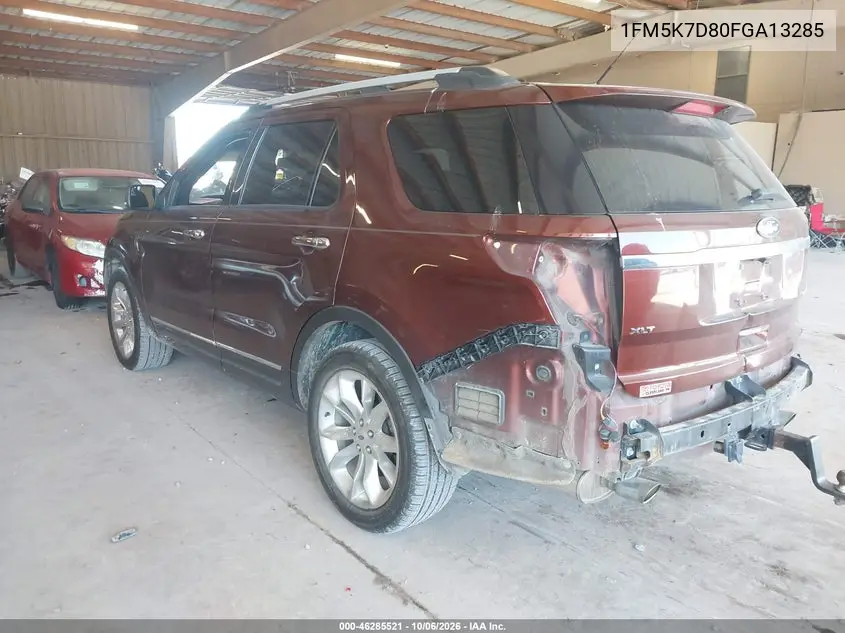 2015 FORD EXPLORER VIN 1FM5K7D80FGA13285 — фото 3