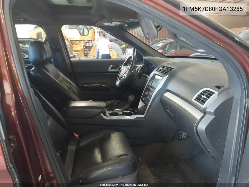 2015 FORD EXPLORER VIN 1FM5K7D80FGA13285 — фото 5
