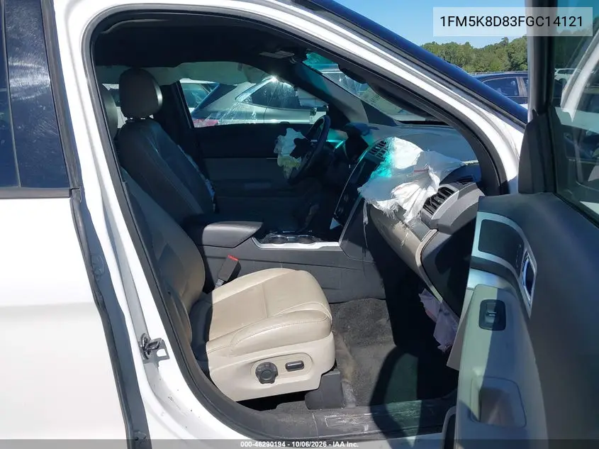 2015 FORD EXPLORER VIN 1FM5K8D83FGC14121 — фото 5