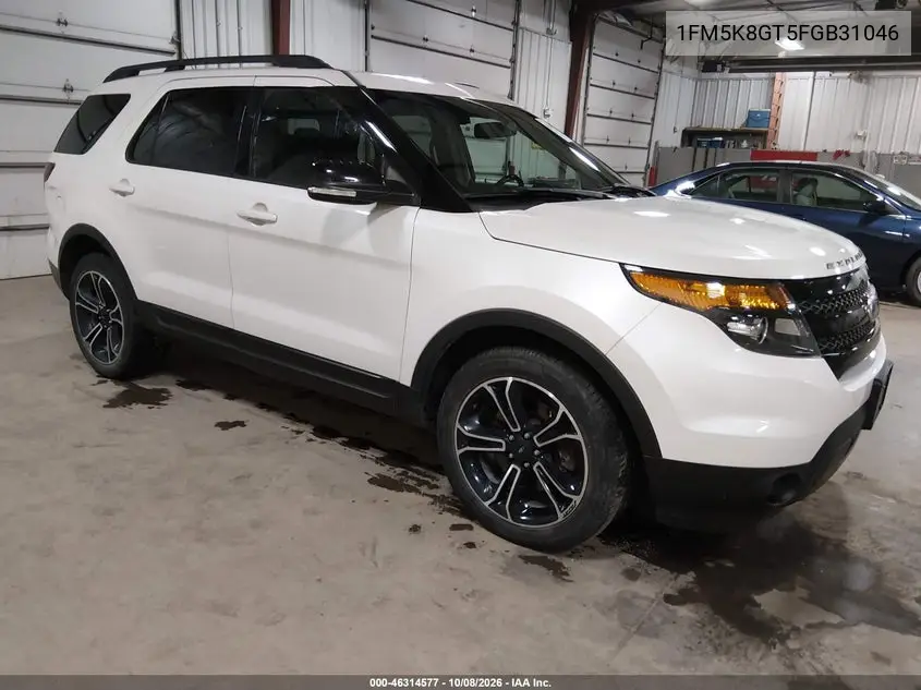 FORD EXPLORER 2015, VIN 1FM5K8GT5FGB31046