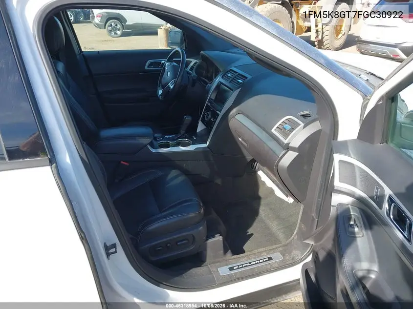 2015 FORD EXPLORER VIN 1FM5K8GT7FGC30922 — фото 5