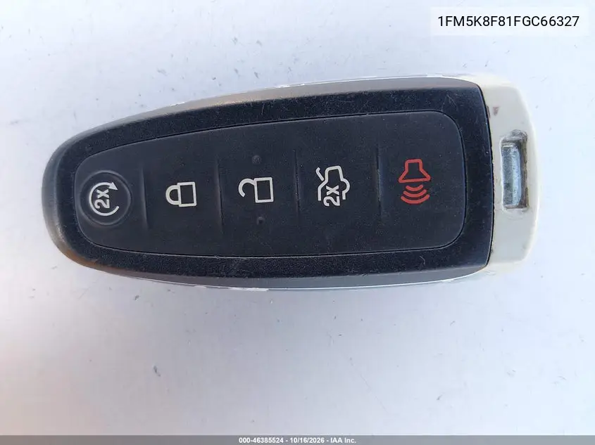 2015 FORD EXPLORER VIN 1FM5K8F81FGC66327 — фото 11