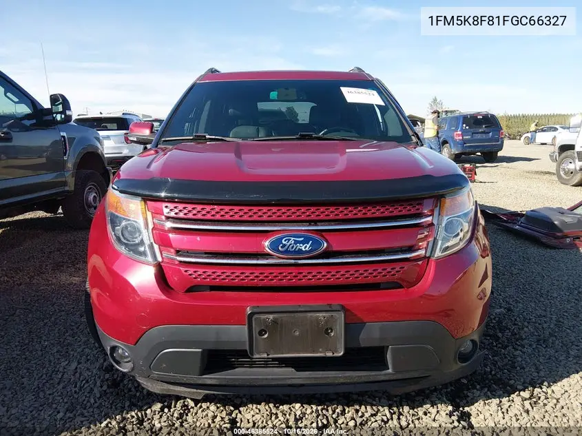 2015 FORD EXPLORER VIN 1FM5K8F81FGC66327 — фото 13