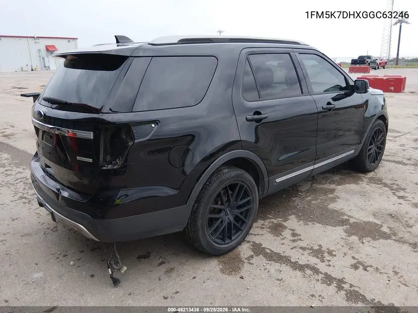 2016 FORD EXPLORER VIN 1FM5K7DHXGGC63246 — фото 4