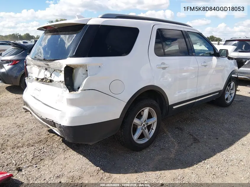 2016 FORD EXPLORER VIN 1FM5K8D84GGD18053 — фото 4