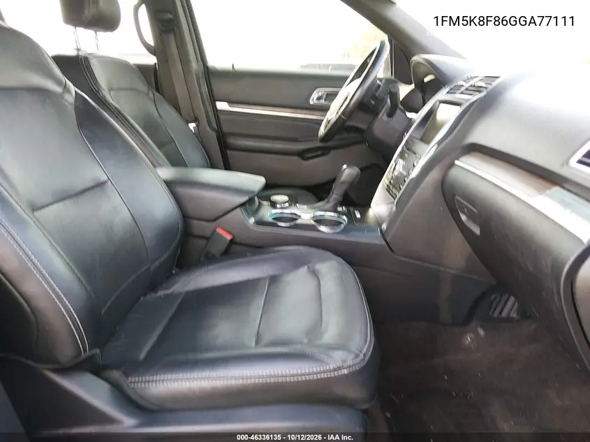 2016 FORD EXPLORER VIN 1FM5K8F86GGA77111 — фото 5