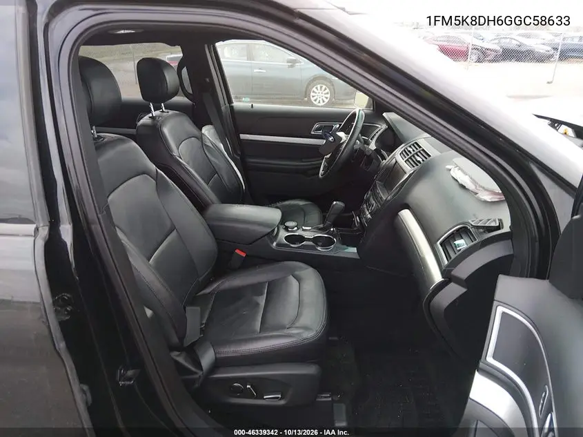 2016 FORD EXPLORER VIN 1FM5K8DH6GGC58633 — фото 5