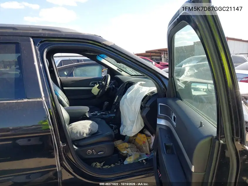 2016 FORD EXPLORER VIN 1FM5K7D87GGC21147 — фото 5