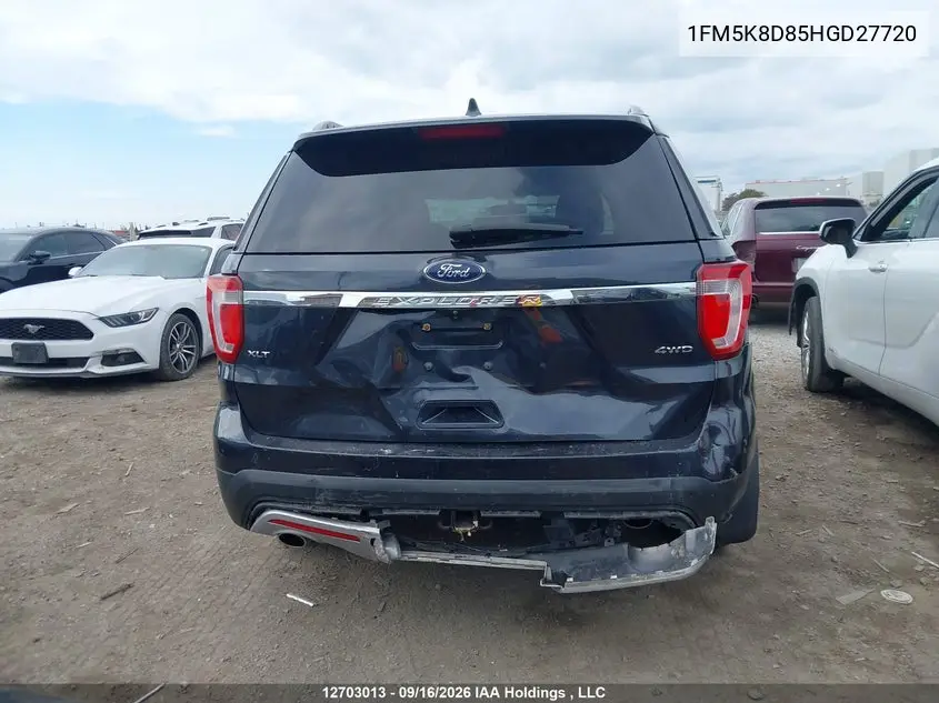 2017 FORD EXPLORER VIN 1FM5K8D85HGD27720 — фото 6