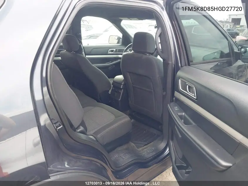 2017 FORD EXPLORER VIN 1FM5K8D85HGD27720 — фото 8