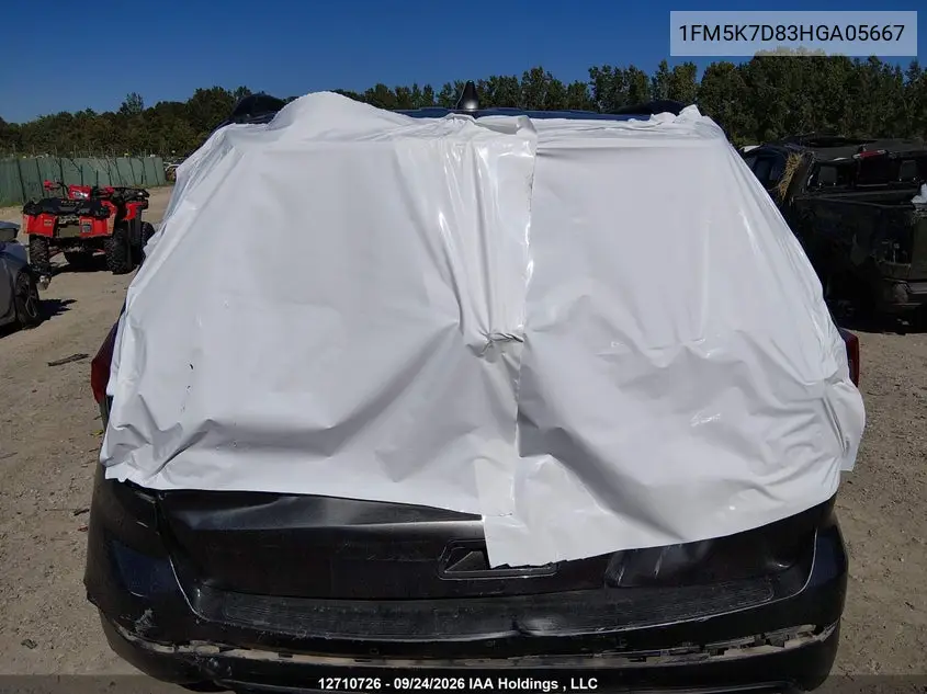 2017 FORD EXPLORER VIN 1FM5K7D83HGA05667 — фото 20