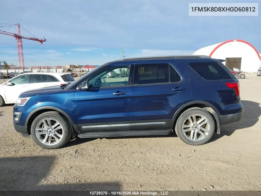 2017 FORD EXPLORER VIN 1FM5K8D8XHGD60812 — фото 14