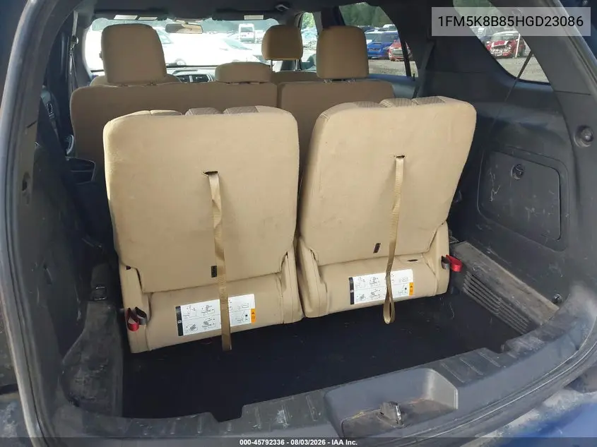 2017 FORD EXPLORER VIN 1FM5K8B85HGD23086 — фото 12