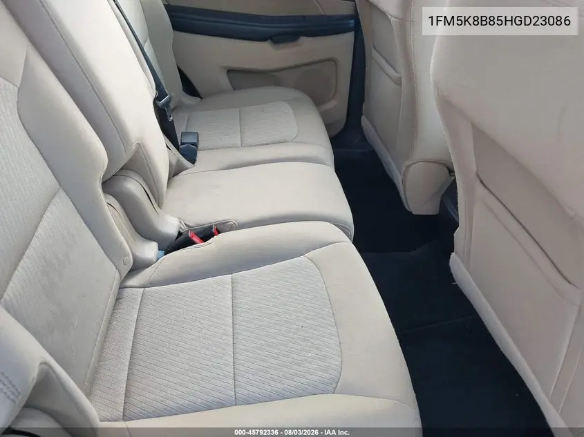 2017 FORD EXPLORER VIN 1FM5K8B85HGD23086 — фото 17