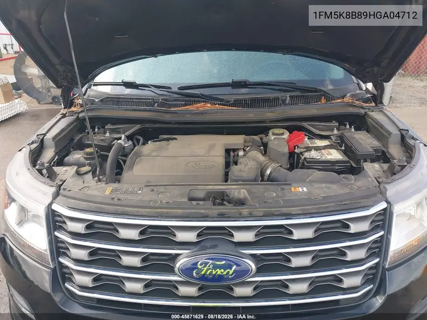 2017 FORD EXPLORER VIN 1FM5K8B89HGA04712 — фото 10