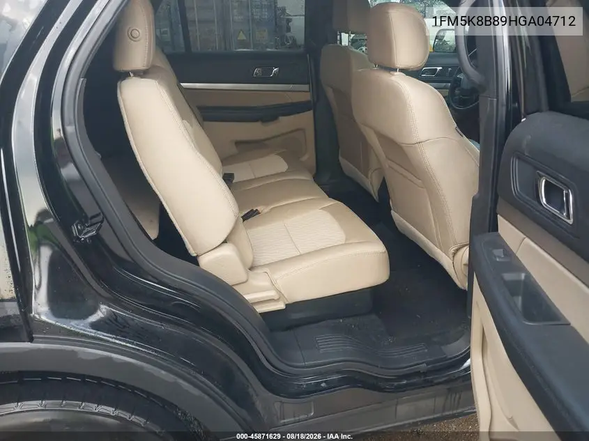 2017 FORD EXPLORER VIN 1FM5K8B89HGA04712 — фото 8