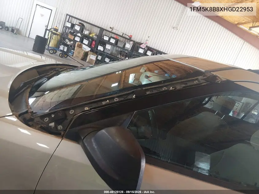 2017 FORD EXPLORER VIN 1FM5K8B8XHGD22953 — фото 6