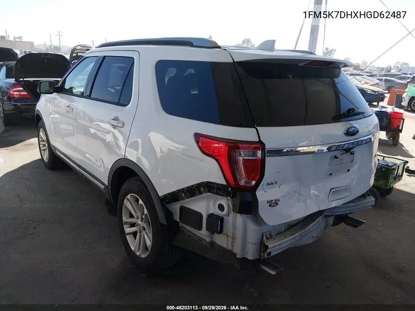 2017 FORD EXPLORER VIN 1FM5K7DHXHGD62487 — фото 3