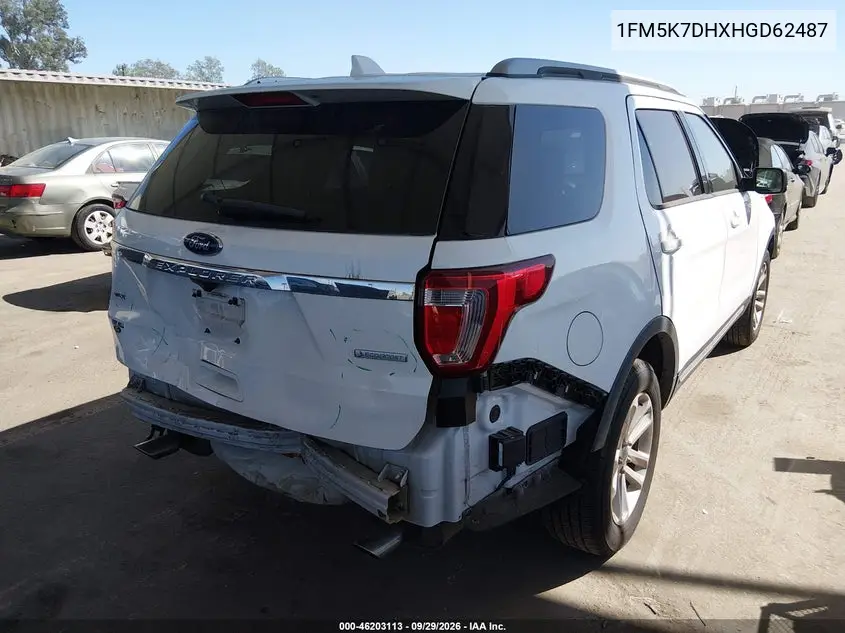 2017 FORD EXPLORER VIN 1FM5K7DHXHGD62487 — фото 4
