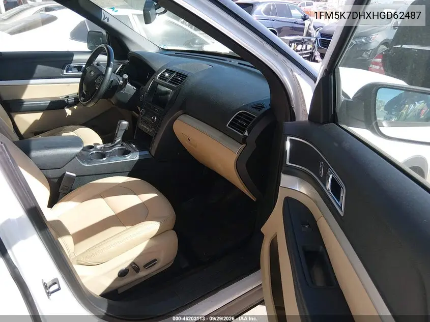 2017 FORD EXPLORER VIN 1FM5K7DHXHGD62487 — фото 5