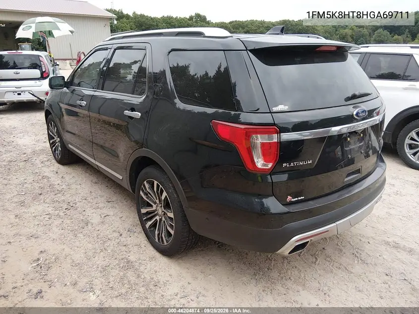 2017 FORD EXPLORER VIN 1FM5K8HT8HGA69711 — фото 3