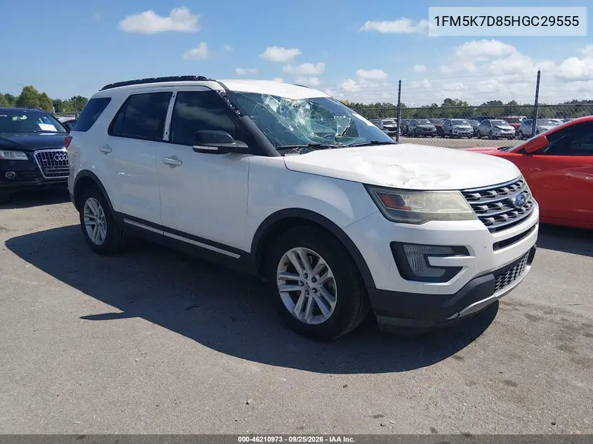 FORD EXPLORER 2017, VIN 1FM5K7D85HGC29555