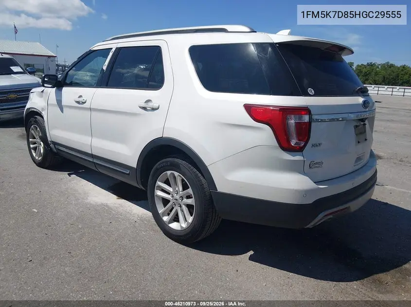 2017 FORD EXPLORER VIN 1FM5K7D85HGC29555 — фото 3