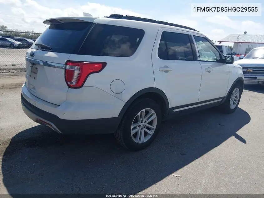 2017 FORD EXPLORER VIN 1FM5K7D85HGC29555 — фото 4
