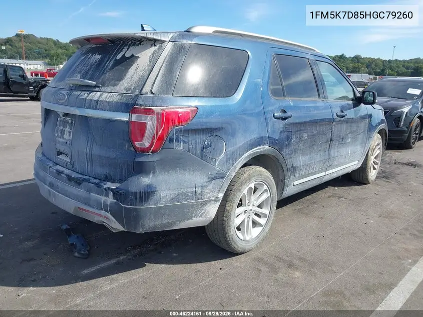 2017 FORD EXPLORER VIN 1FM5K7D85HGC79260 — фото 4