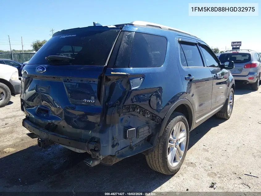 2017 FORD EXPLORER VIN 1FM5K8D88HGD32975 — фото 4