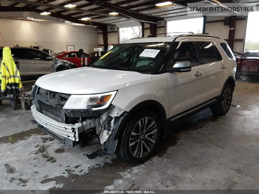 2017 FORD EXPLORER VIN 1FM5K8HT5HGD51966 — фото 2