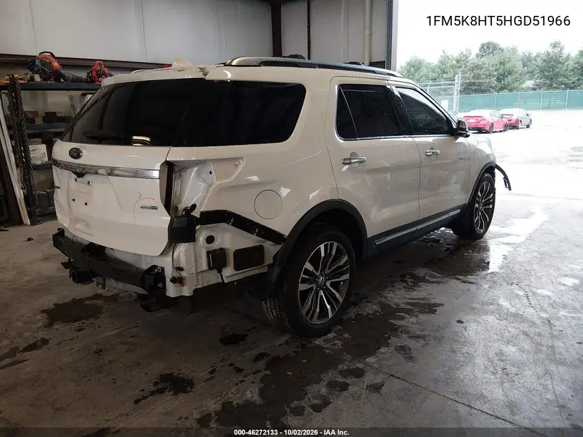 2017 FORD EXPLORER VIN 1FM5K8HT5HGD51966 — фото 4