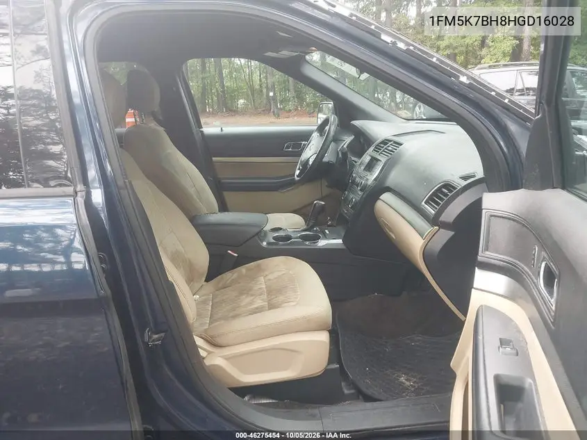 2017 FORD EXPLORER VIN 1FM5K7BH8HGD16028 — фото 5