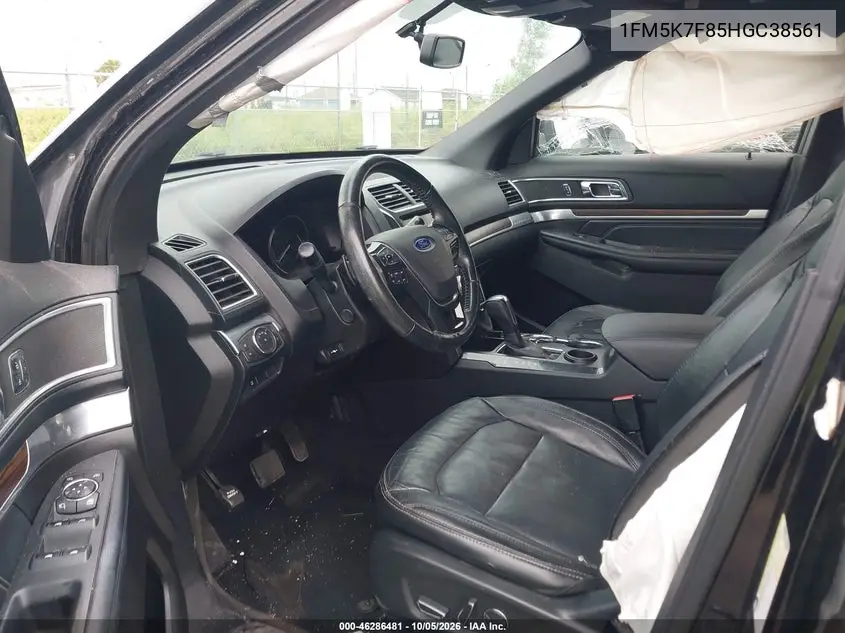 2017 FORD EXPLORER VIN 1FM5K7F85HGC38561 — фото 5