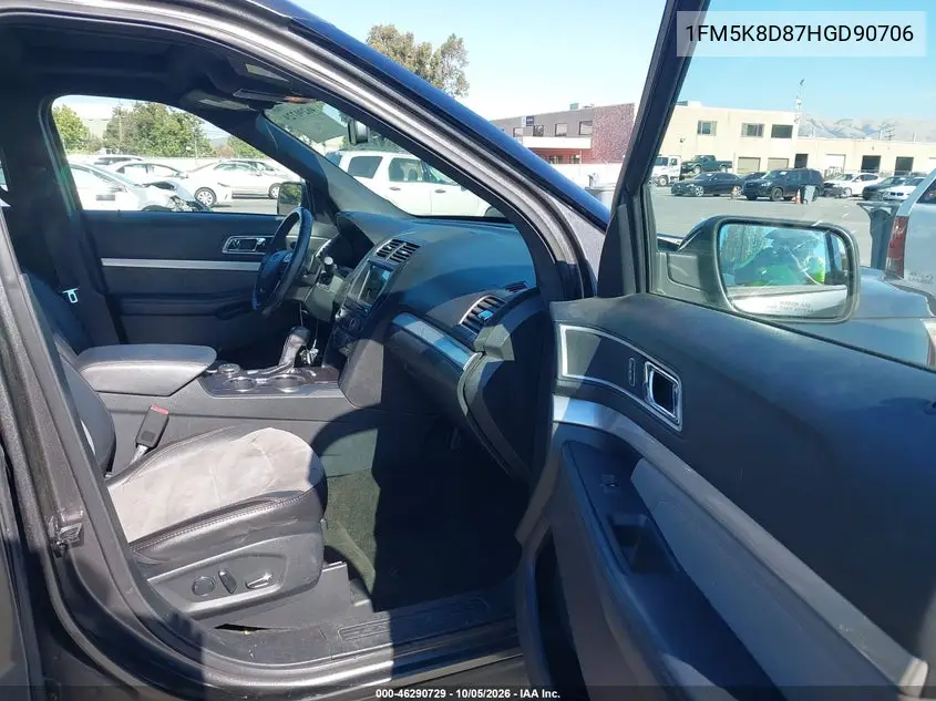 2017 FORD EXPLORER VIN 1FM5K8D87HGD90706 — фото 5