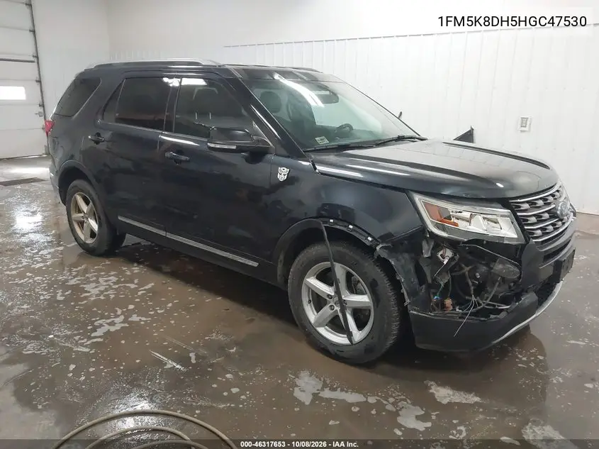 FORD EXPLORER 2017, VIN 1FM5K8DH5HGC47530
