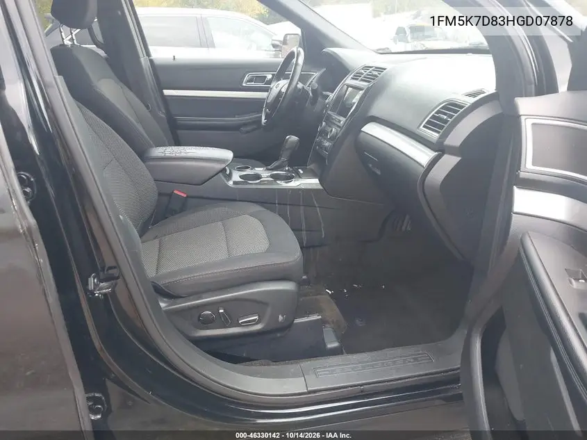 2017 FORD EXPLORER VIN 1FM5K7D83HGD07878 — фото 5