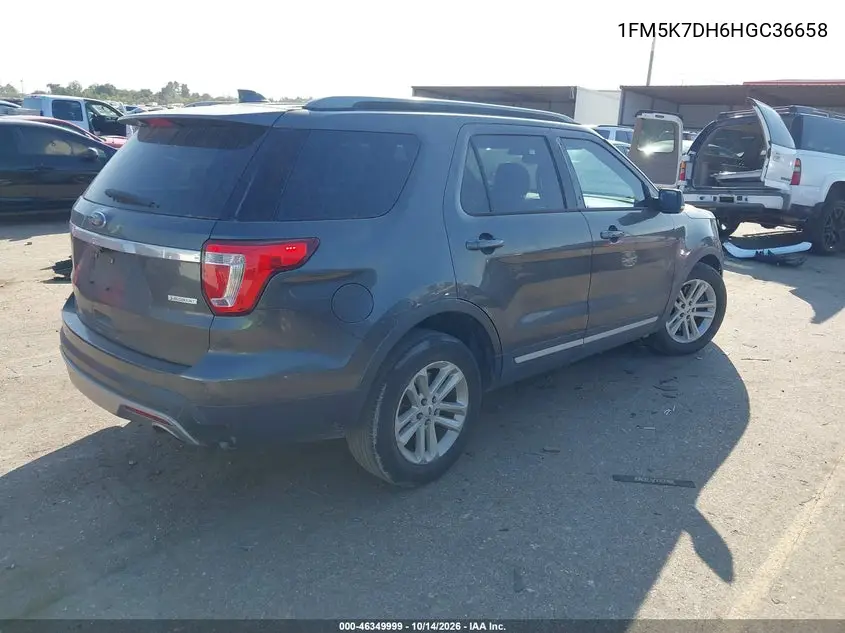 2017 FORD EXPLORER VIN 1FM5K7DH6HGC36658 — фото 4
