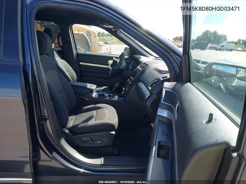 2017 FORD EXPLORER VIN 1FM5K8D80HGD03471 — фото 5