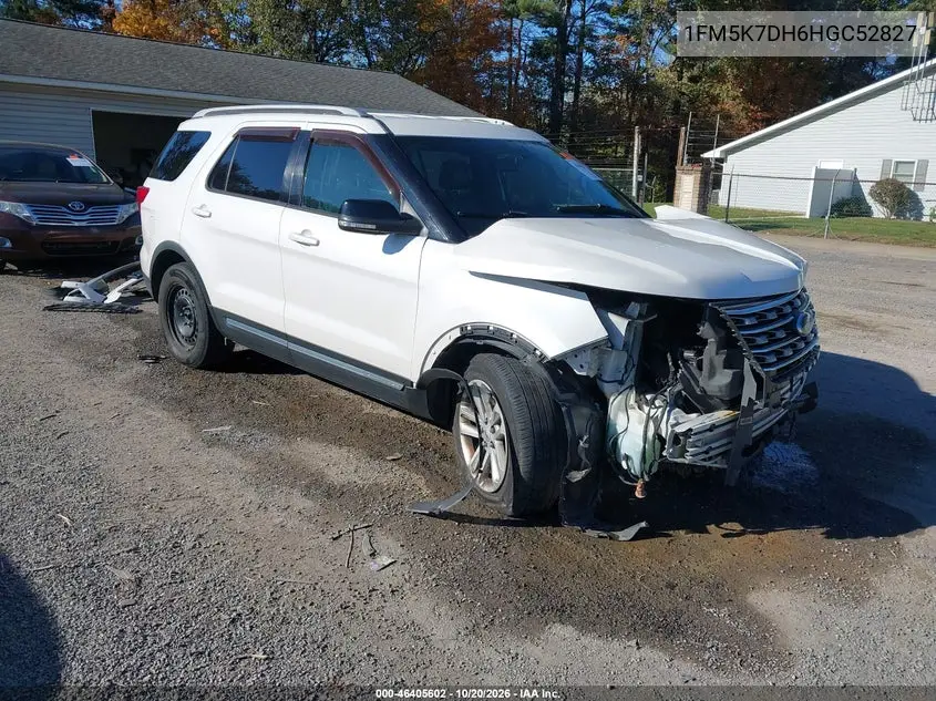 FORD EXPLORER 2017, VIN 1FM5K7DH6HGC52827