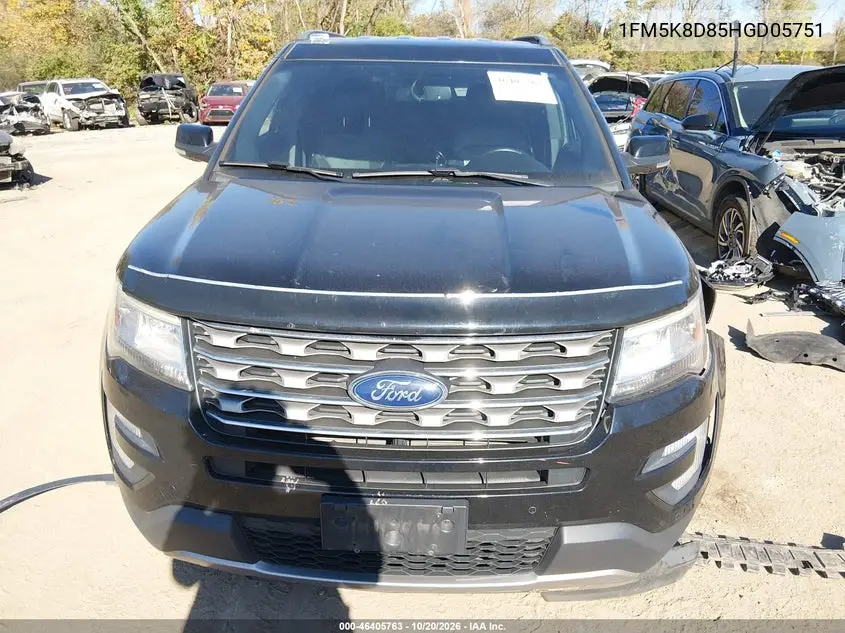 2017 FORD EXPLORER VIN 1FM5K8D85HGD05751 — фото 12