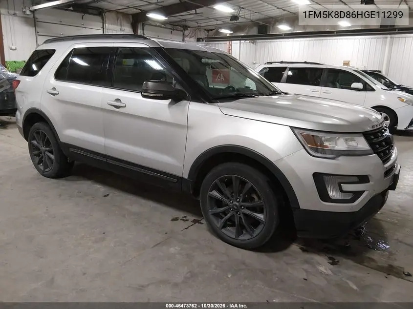 FORD EXPLORER 2017, VIN 1FM5K8D86HGE11299