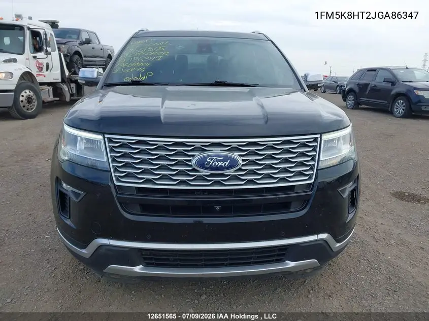 2018 FORD EXPLORER VIN 1FM5K8HT2JGA86347 — фото 13