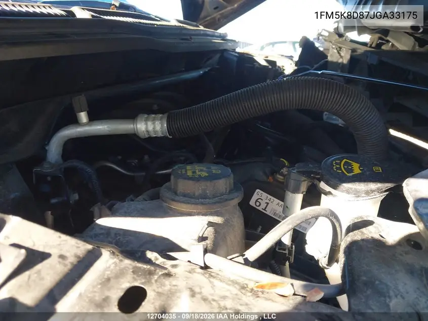 2018 FORD EXPLORER VIN 1FM5K8D87JGA33175 — фото 11