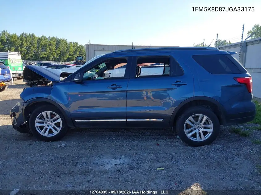 2018 FORD EXPLORER VIN 1FM5K8D87JGA33175 — фото 15