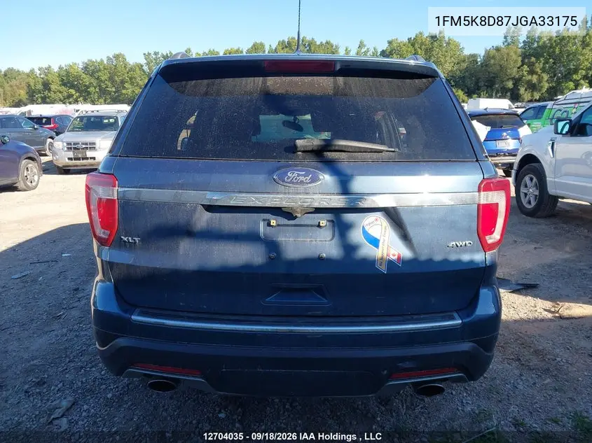 2018 FORD EXPLORER VIN 1FM5K8D87JGA33175 — фото 17